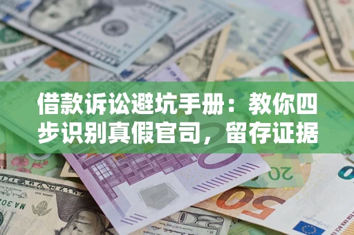济南借款诉讼避坑手册：教你四步识别真假官司，留存证据不踩雷