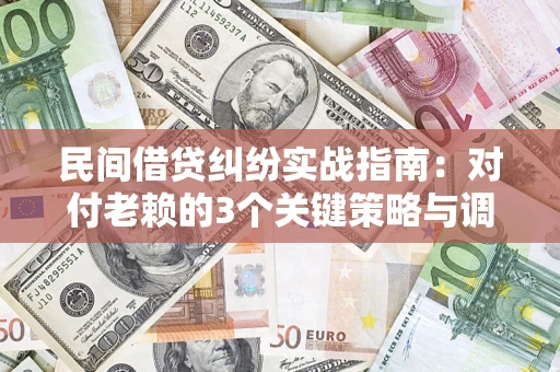 济南民间借贷纠纷实战指南：对付老赖的3个关键策略与调解盲区解析