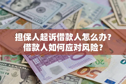 济南担保人起诉借款人怎么办？借款人如何应对风险？