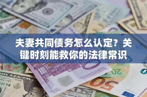 济南夫妻共同债务怎么认定？关键时刻能救你的法律常识