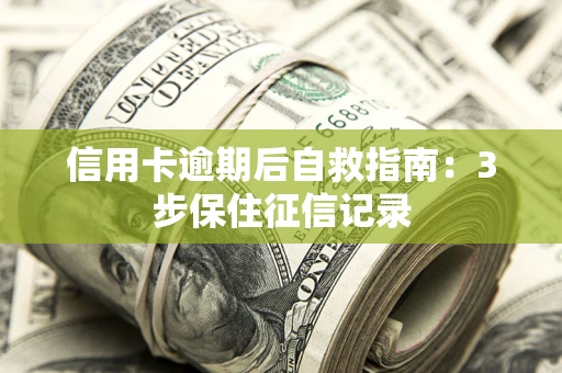济南信用卡逾期后自救指南：3步保住征信记录