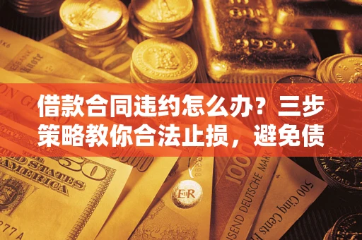 济南借款合同违约怎么办？三步策略教你合法止损，避免债务危机升级