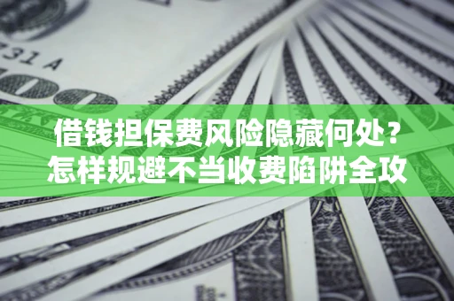 济南借钱担保费风险隐藏何处？怎样规避不当收费陷阱全攻略！